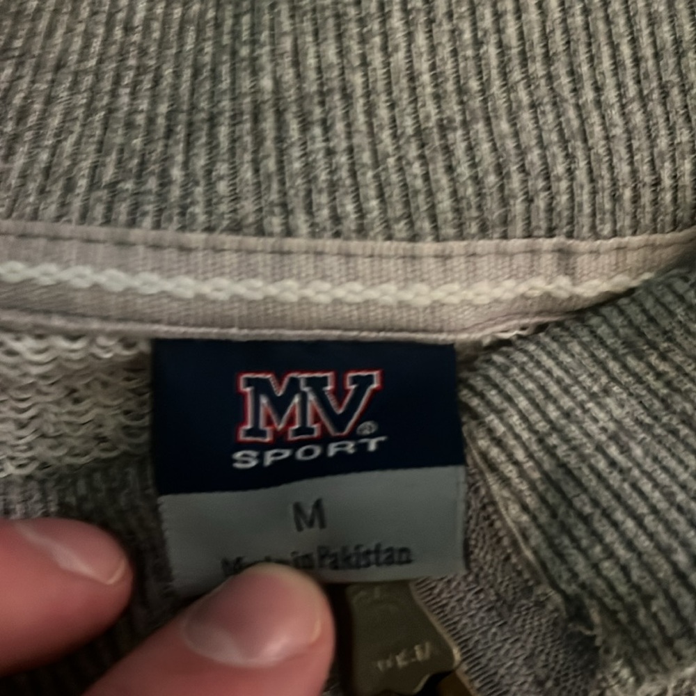 Grey Cape Cod Quarter Zip Jacket - image 3